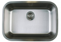 Blanco BL441024 BlancoStellar Super Single Bowl Undermount Sink, Refined Brushed