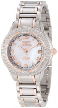 Invicta Women's 12806 Angel Mother-Of-Pearl Dial Diamond Accented Watch