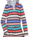 Splendid Girls 7-16 Oasis Stripe Dress, Bonfire, 12