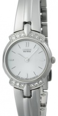 Citizen Women's EW9010-54A Eco-Drive Silhouette Bangle Watch