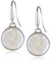 Honora Cloud White Freshwater Cultured Pearl Dangle Drop Earrings