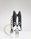 Wired and a little wild, this MARC BY MARC JACOBS USB drive is so plugged in and ready to play.