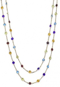 Effy Jewlery 14K Yellow Gold Multi Gemstone 40 Necklace, 17.56 TCW