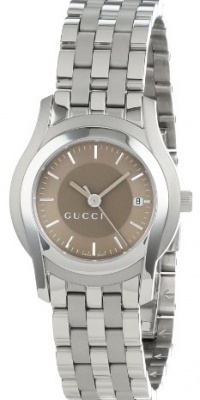 Gucci Women's YA055524 G-Class Brown Matte Dial Watch