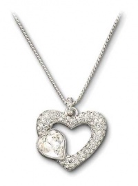 Swarovski Emotion Crystal and Rhodium-Plated Pendant 843865