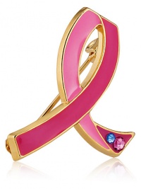 This collectible pin is a simple, elegant way to show your support of Breast Cancer Awareness for women and men. Best of all, the Evelyn Lauder Dream Collection helps raise awareness that early detection saves lives. For each purchase of the Evelyn Lauder Dream Pin, Estée Lauder will donate 20% of the suggested retail price to The Breast Cancer Research Foundation from August 2012 - June 2013. 