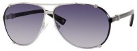 Christian Dior Women's Dior Chicago2 Ruthenium / Tortoise Grey Frame/Grey Gradient Lens Metal Sunglasses