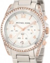 Michael Kors Women's MK5459 Blair Silver & Rose Gold Watch