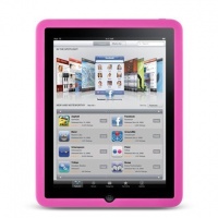 Premium Hot Pink Magenta Thick Soft Gel Silicone Skin for Apple iPad 16GB, 32GB, 64GB Wi-Fi and WiFi + 3G