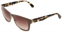 Marc By Marc Jacobs Women's MMJ 271-S MMJ271S Wayfarer Sunglasses,Gold Mouse Havan Frame/Brown Grey Grad Lens,One Size