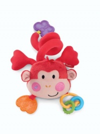 Fisher-Price Discover 'n Grow Musical Monkey Stroller Toy