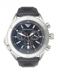 Emporio Armani Men's Watch Men's Rubber Strap AR0548 - 2