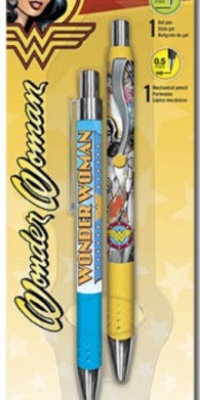 InkWorks Wonder Woman Pen and Pencil