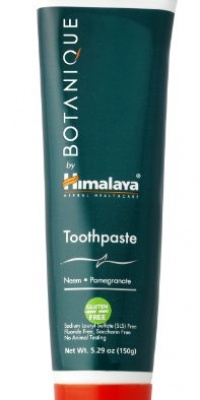 Himalaya Herbal Healthcare Neem & Pomegranate Toothpaste, Net Wt. 5.29-Ounce Tubes (Pack of 4)