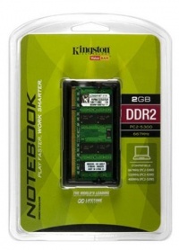 Kingston ValueRAM 2 GB 667MHz DDR2 Non-ECC CL5 SODIMM Notebook Memory