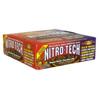 MuscleTech Nitro Tech Bar Peanut Butter Choc Chip, 12 - 2.8 oz bars