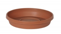 Fiskars 51014C 14-Inch Terratray Planter Tray, Color Clay