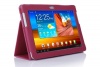 SupCase Slim Fit Folio Leather Tablet Case Cover for Samsung Galaxy Tab 10.1, Deep Pink (S7510-62A-DP)