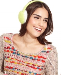 Cool tunes. Keep ears warm while rocking out to your playlist faves with these faux fur ear warmers from Sporto that do double duty on cold days.