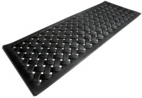 Strathwood Basics Rubber Mesh Rectangular Long Door Mat [Amazon Frustration-Free Packaging]