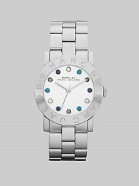 Marc by Marc Jacobs Women's MBM3140 Amy Silver Watch