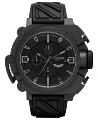 The Caped Crusader has teamed up with Diesel to create a dark watch worth knighting. Includes special packaging and a limited edition number.