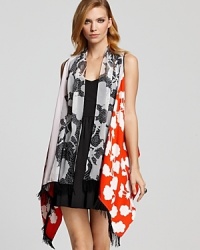 DIANE von FURSTENBERG Serape Vest