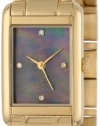 Kate Spade New York Women's 1YRU0065 Gold Bracelet Crystal Marker Waldorf Watch