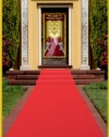 Red Carpet Runner (poly w/double stick tape) Party Accessory (1 count) (1/Pkg)