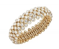 Charter Club Bracelet, Clear Beaded Stretch Bracelet