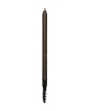 A high-definition eyebrow pencil that combines softness and precision. Redefines eyebrows with ultra-precise contouring for a natural, polished result. Features a grooming brush to keep eyebrows perfectly in place. -High definition pencil -Soft texture -Grooming brush for perfect results Use the eyebrow brush to soften color and fill in brows.