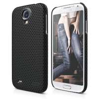 elago Galaxy S4 Case G7 Breathe - Eco Friendly Retail Packaging - Made in Korea (Soft Feeling Black)