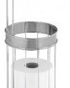 InterDesign Bruschia Reserve Tissue Stand, Chrome/Brushed Stainless Steel