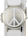 Frenzy Kids' FR273 Peace Analog White Strap Watch