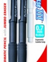 Pentel Twist-Erase III Automatic Pencil with 2 Eraser Refills, 0.7mm, Assorted Barrels, 2 Pack (QE517BP2-K6)