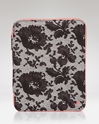 Let your iPad live in luxury with this nylon lace sleeve from Juicy Couture. It's both feminine and fiercely practical, too.