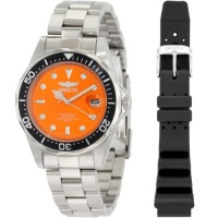 Invicta Men's 10665 Pro Diver Collection Bracelet and Rubber Watch Set