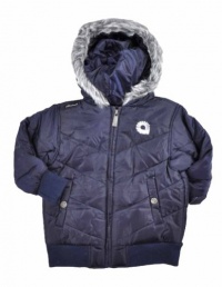 Akademiks Boys New Navy Light Furnace Insulated Jacket (4)