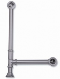 Elizabethan Classics ECLTD03CP Lift and Turn Tub Drain, Chrome