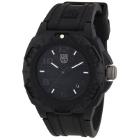 Luminox Rubber Quartz Black Dial Men's Watch - 0201.BO