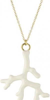 Trina Turk Sea Life Coral Charm Pendant Necklace