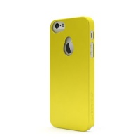 Maxboost Fusion Slim Protective Snap-on Case for Apple iPhone 5 - Yellow (Compatible to Maxboost fusion iPhone 5 Battery Case)