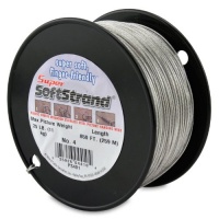 SuperSoftstrand Size 4 - 850-Feet Picture Wire Vinyl Coated Stranded Stainless Steel