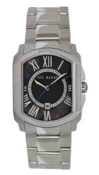 Ted Baker Men's TE3030 Right on Time Custom Case Black Dial Bracelet Watch