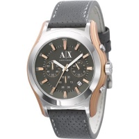 Armani Exchange Perforated Grey Dial Men's watch #AX2072