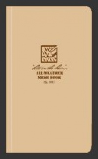 Rite in the Rain Tactical tan Memo Book 3.5 x 6 - Field Flex Cover