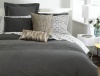 Bar III Bedding Garment Wash Twin Duvet Cover Gray