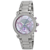 JBW Women's JB-6210-F Victory Pink Stainless Steel Diamond Watch