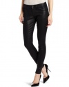 True Religion Women's Halle Super Vixen Skinny Jean, Black, 28