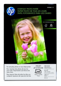 HP Everyday 4x6  Photo Paper 100 Sheets (Q5440A)